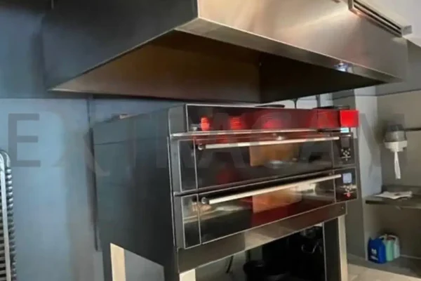 Campana gastronómica para horno de pizza y horno de leña
